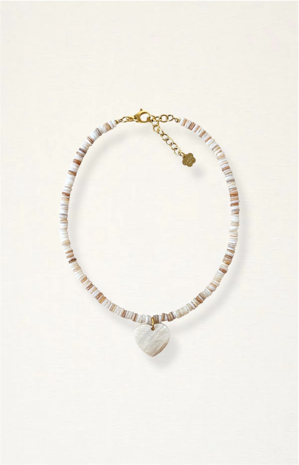 Heart Heishi Necklace