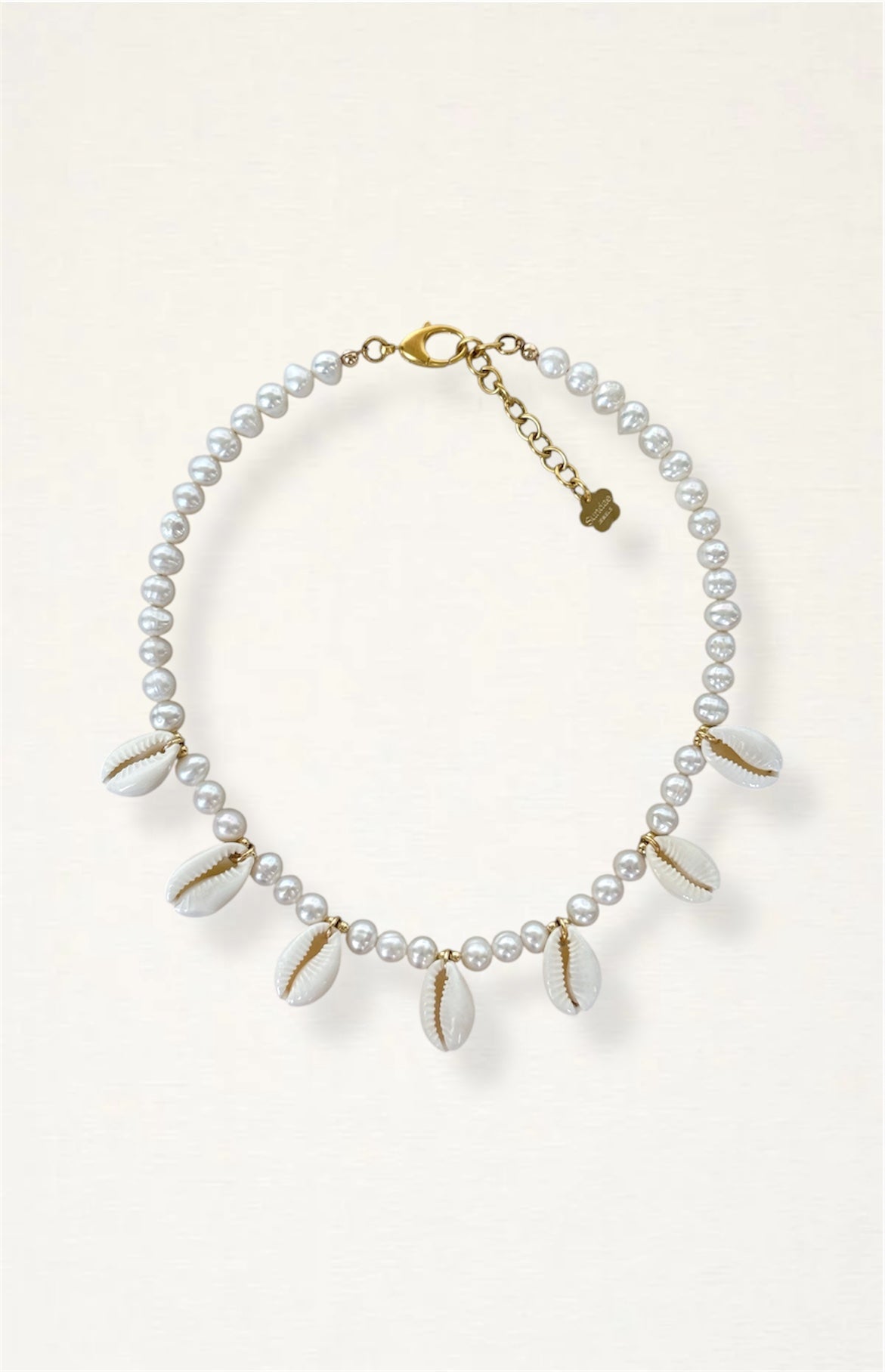 Cowrie Pearl Necklace