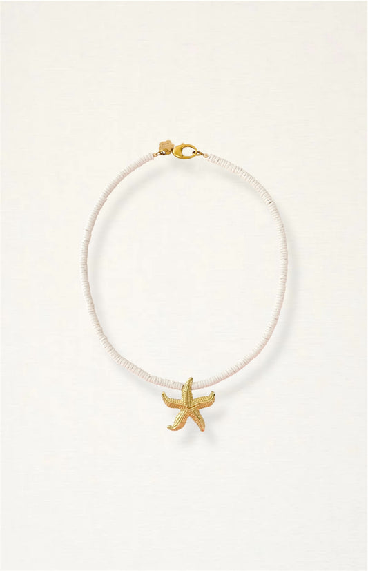 Starfish Heishi Necklace