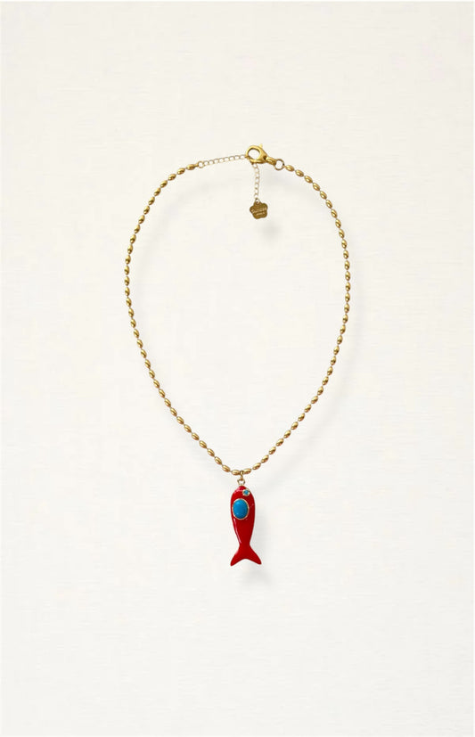 Redfin Necklace
