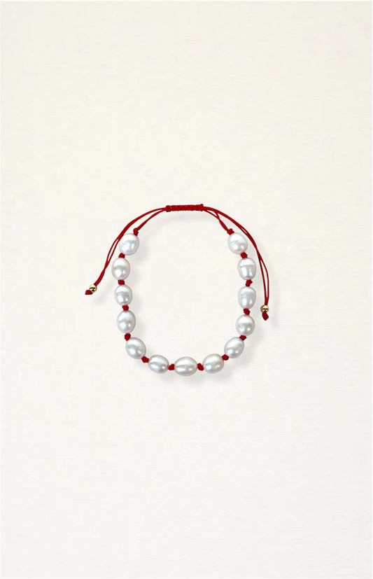 Adjustable Pearl Anklet