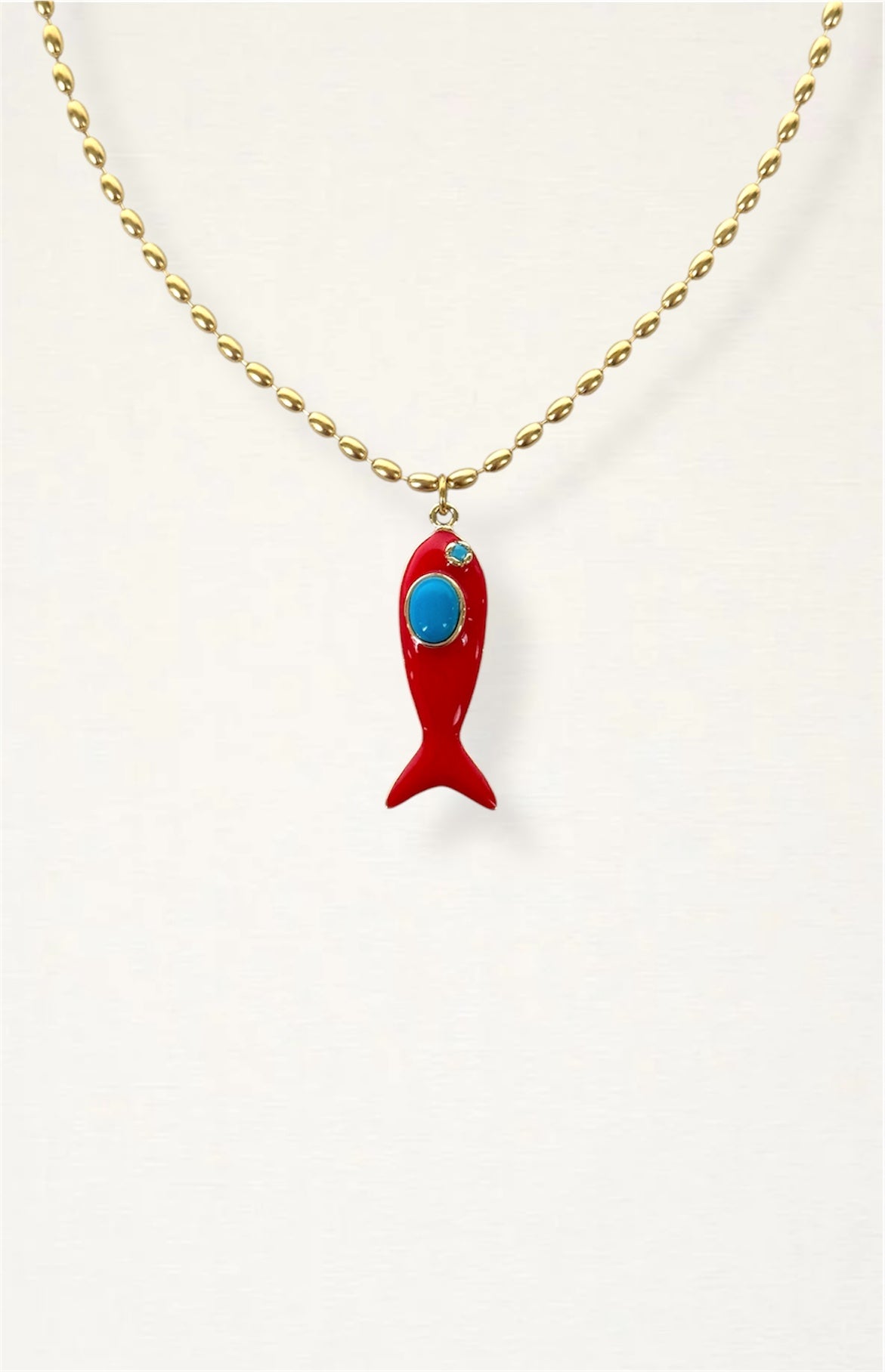 Redfin Necklace