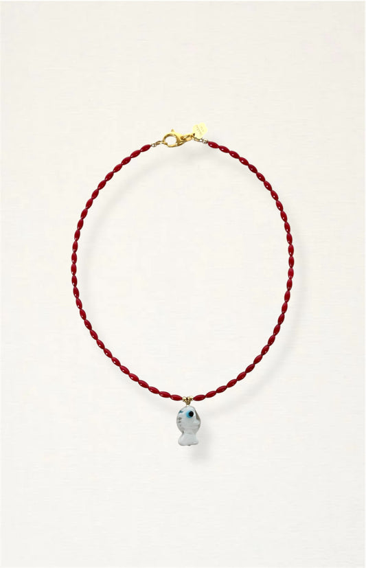 Mini Redfin Necklace