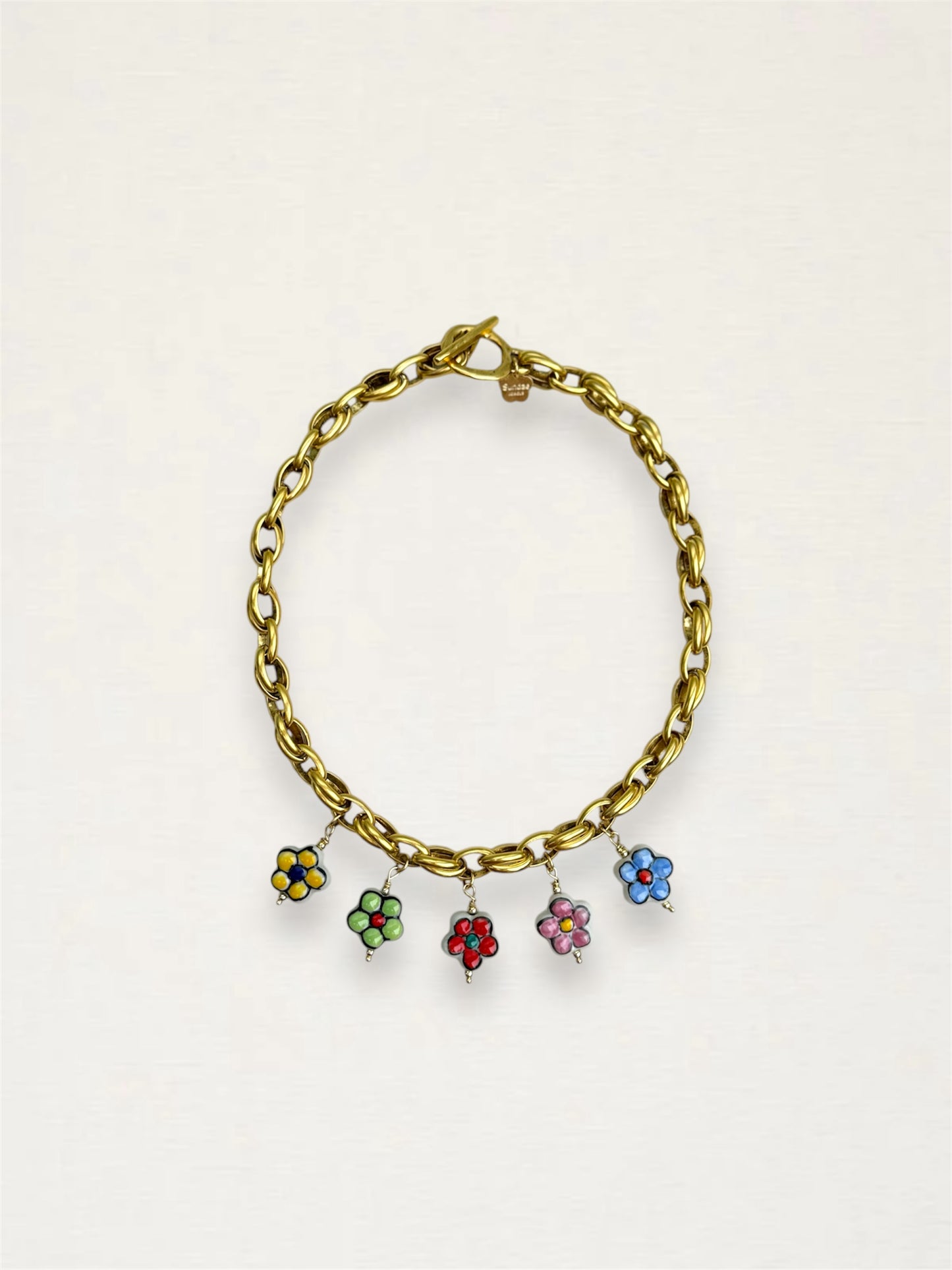 Winter Blossom Charm Necklace