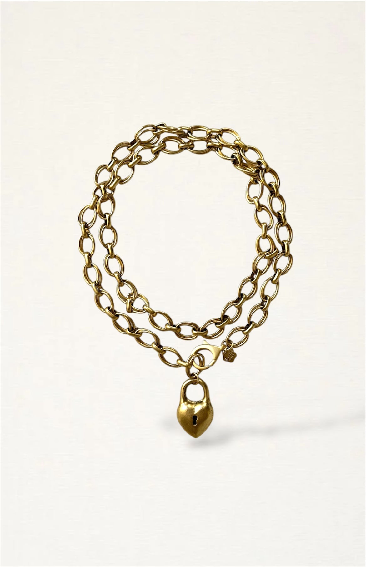 Double Wrap Locket Necklace