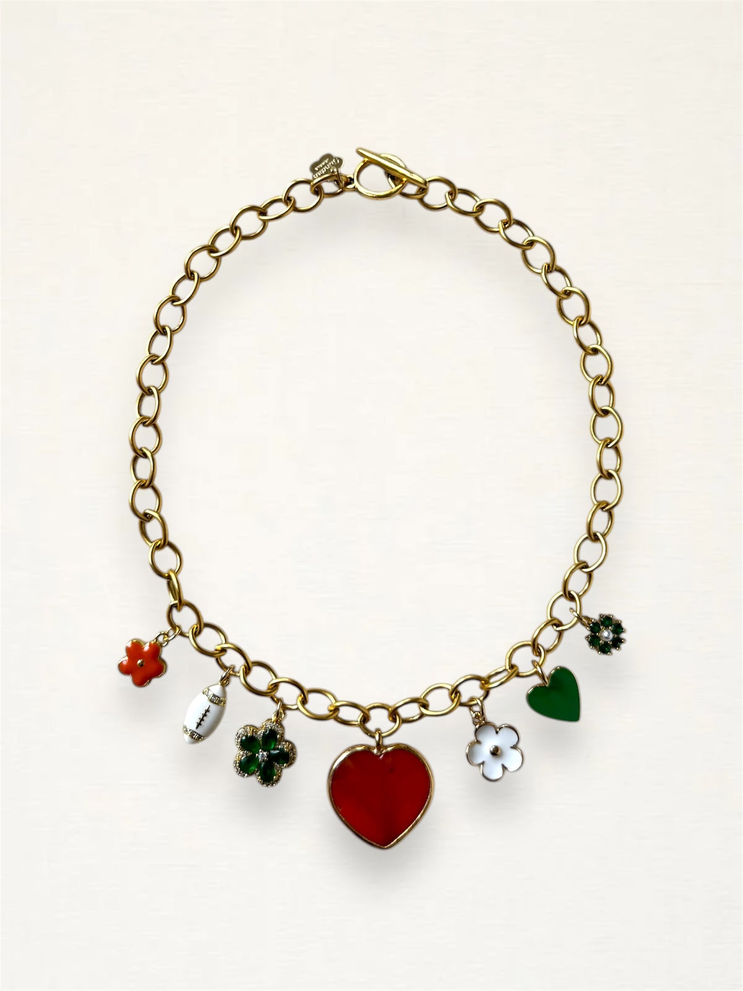 UM Gameday Charm Necklace