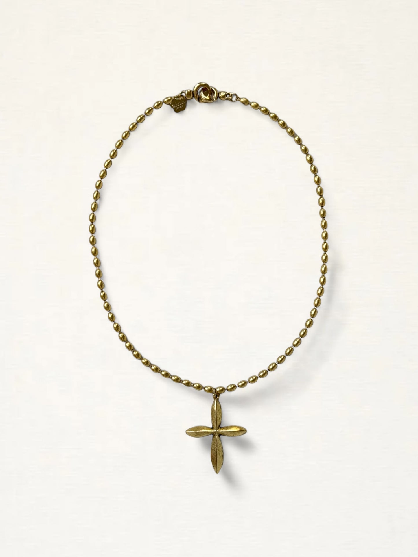 Petal Cross Necklace