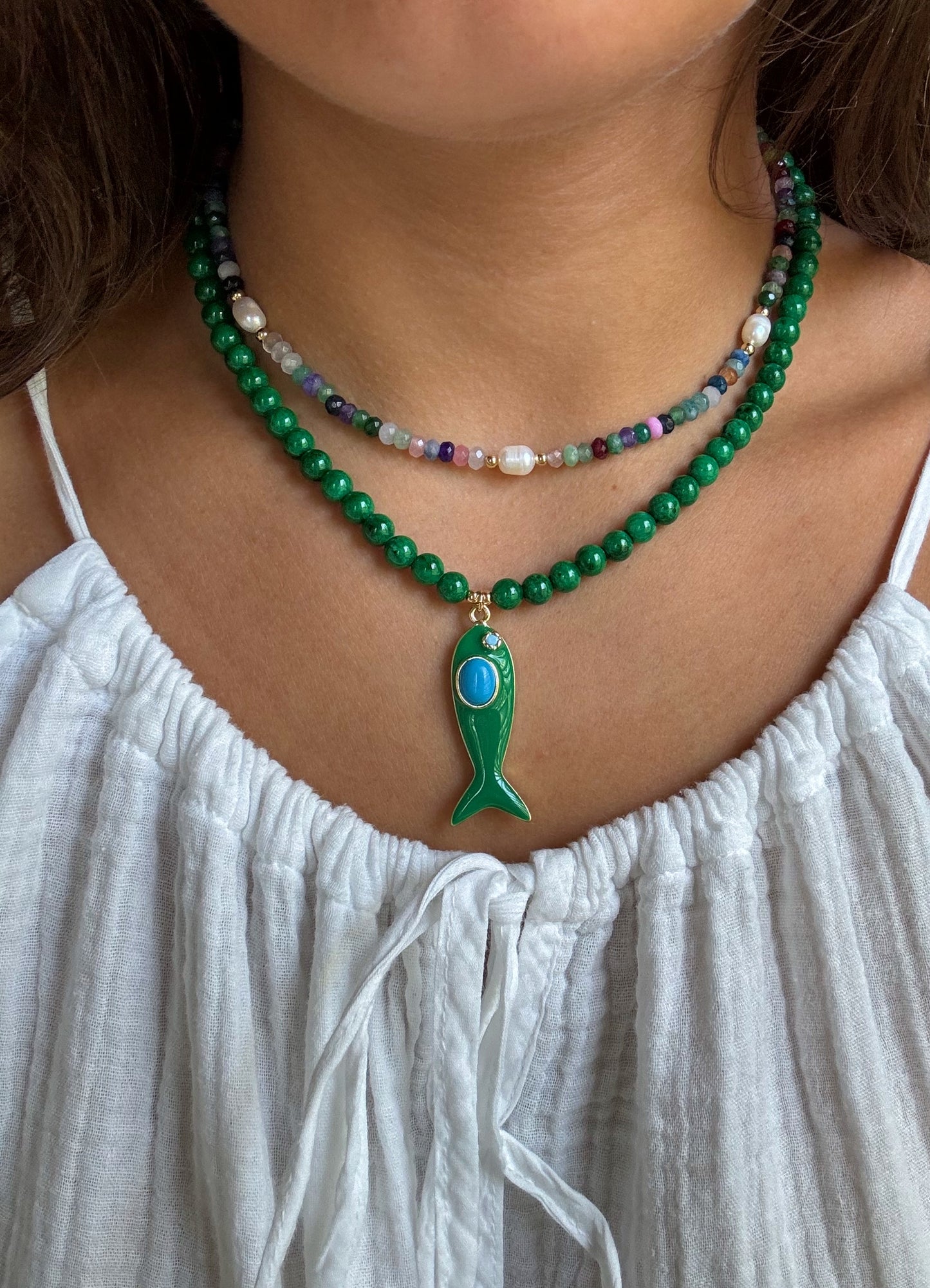 Gone Fishing Necklace