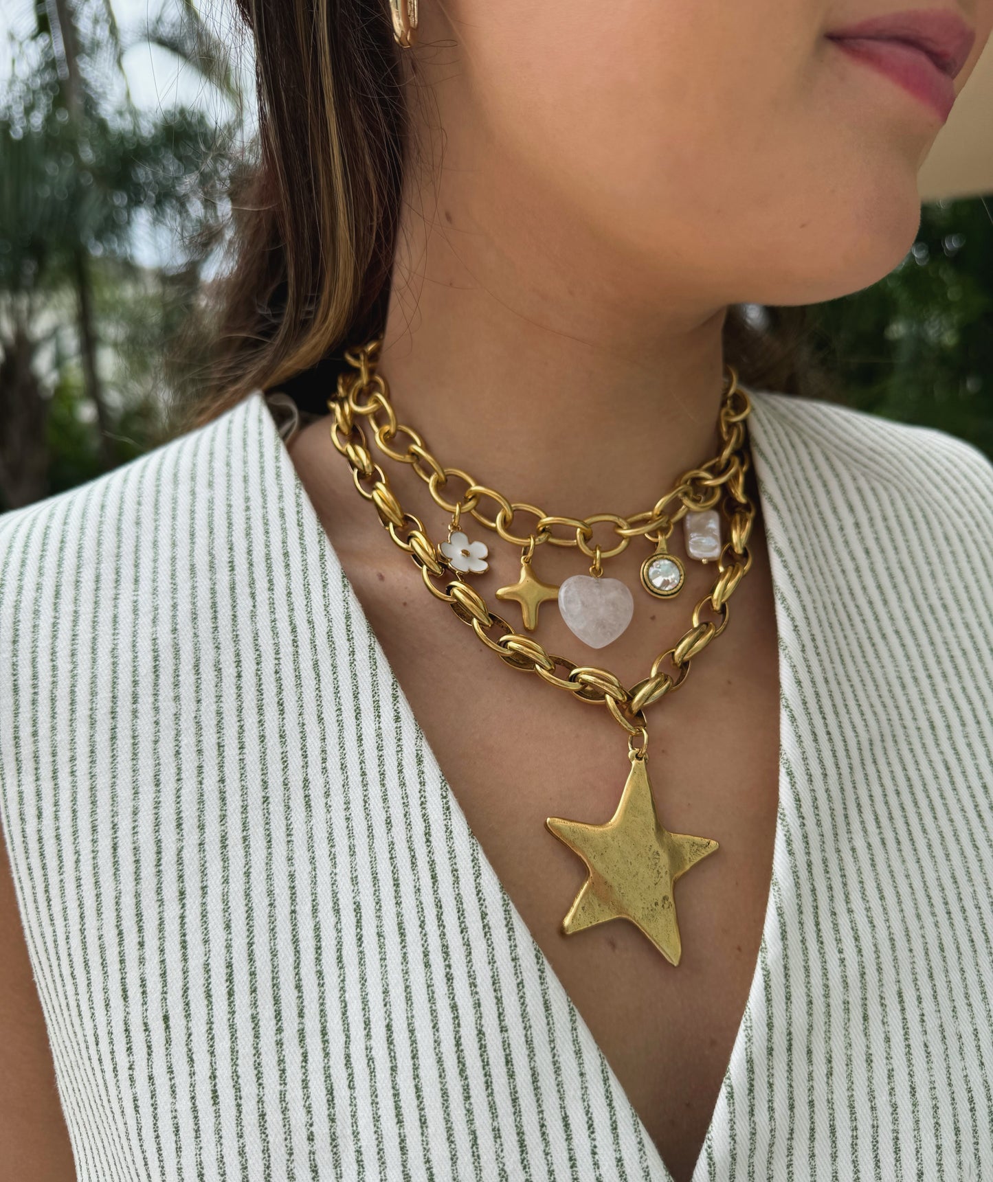 Golden Star Necklace