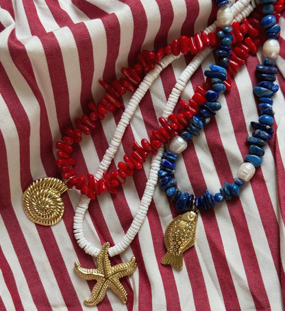 Starfish Heishi Necklace