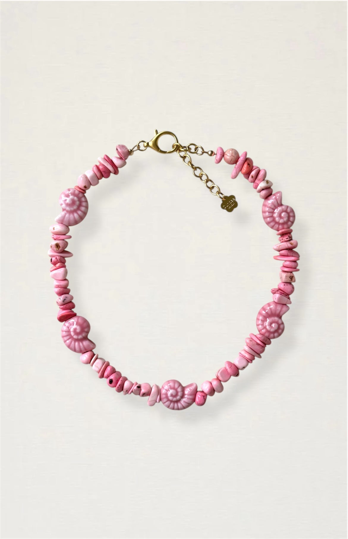 Pink Turquoise Shell Necklace