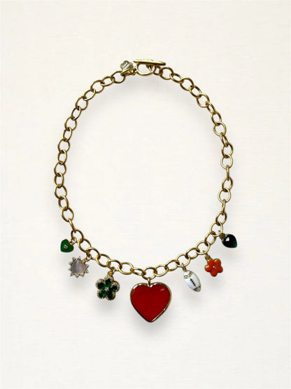 UM Gameday Charm Necklace