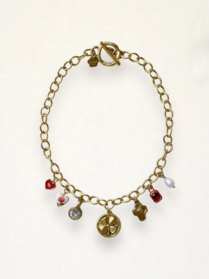 Shamrock Charm Necklace